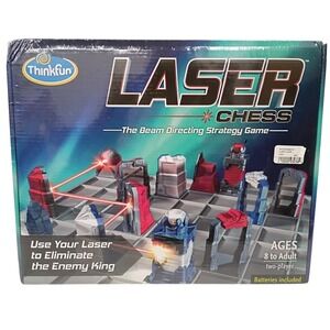 ThinkFun Laser Chess Strategy Board Game Two-Player Ages 8 to Adult